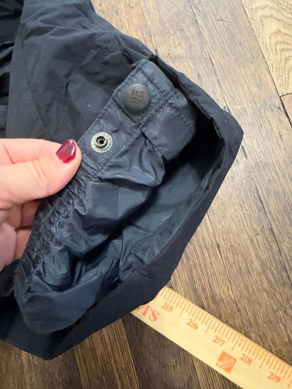 Women’s Columbia Omni-Tech Black Snow Pants Ski Pants Medium - Picture 11 of 14